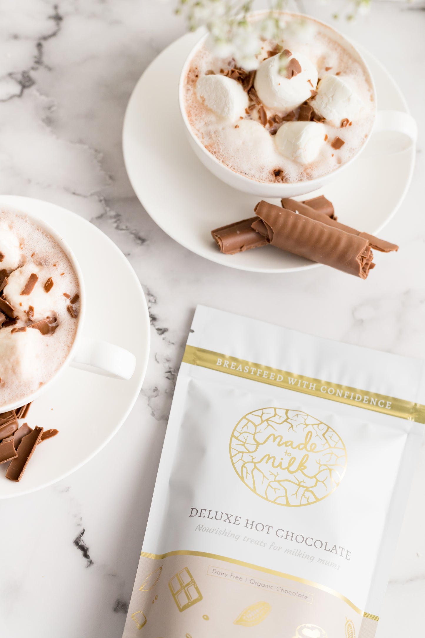 DELUXE LACTATION HOT CHOCOLATE - GF, DF & SF