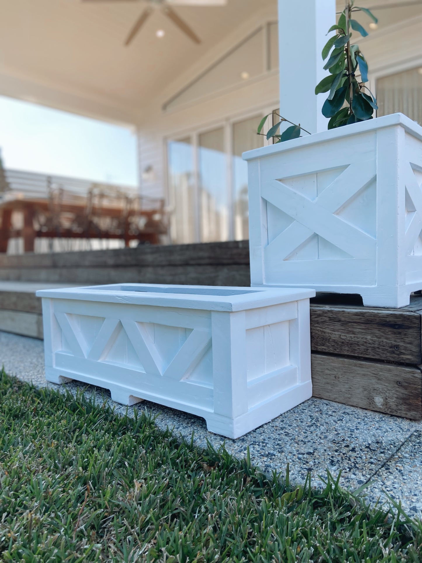 Hamptons Planter box - Mini Rectangle