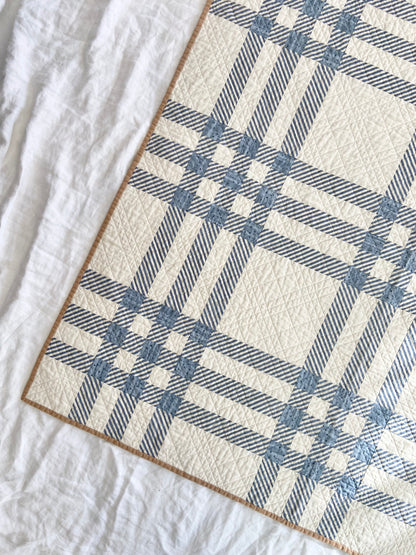 'Playful in Plaid' Quilt - One of a kind