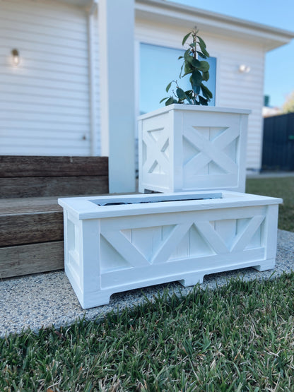 Hamptons Planter box - Mini Rectangle