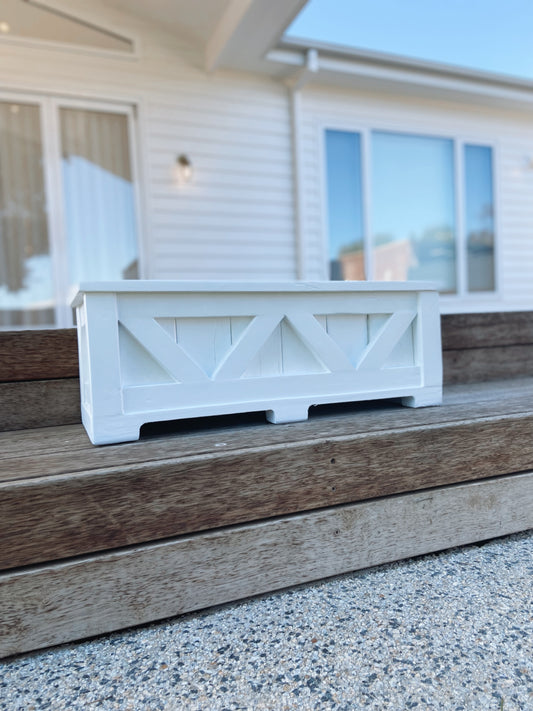 Hamptons Planter box - Mini Rectangle