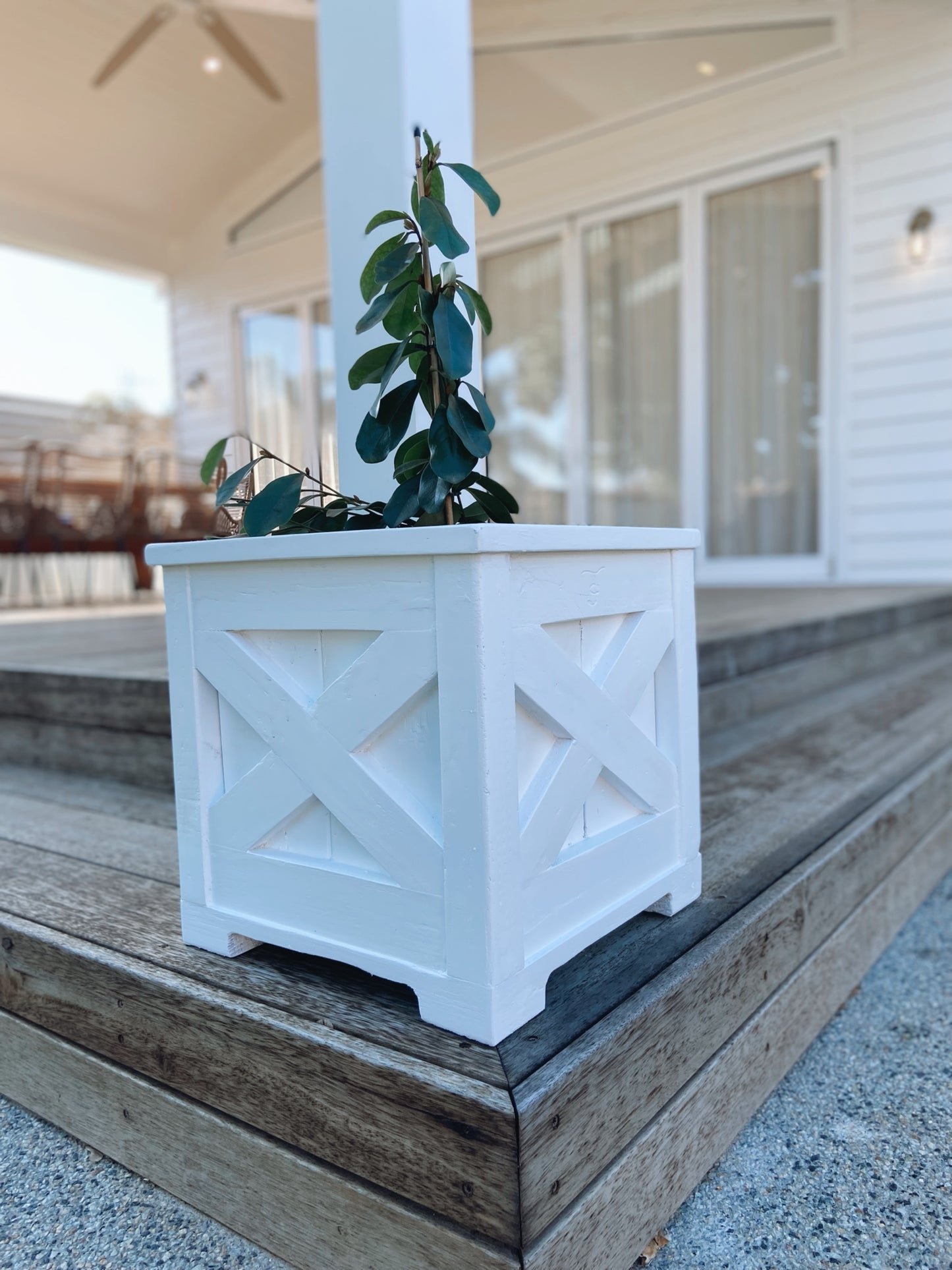 Hamptons Planter Box - Square Mini