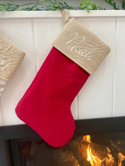 Christmas Stocking Red